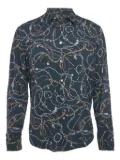 Louis Vuitton Pre-Owned printed shirt - Blue