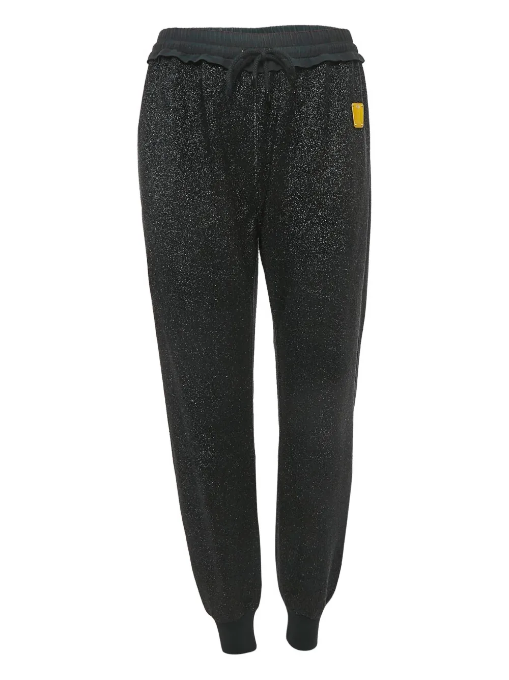 Louis Vuitton Pre-Owned knitted joggers | Black | Image 1