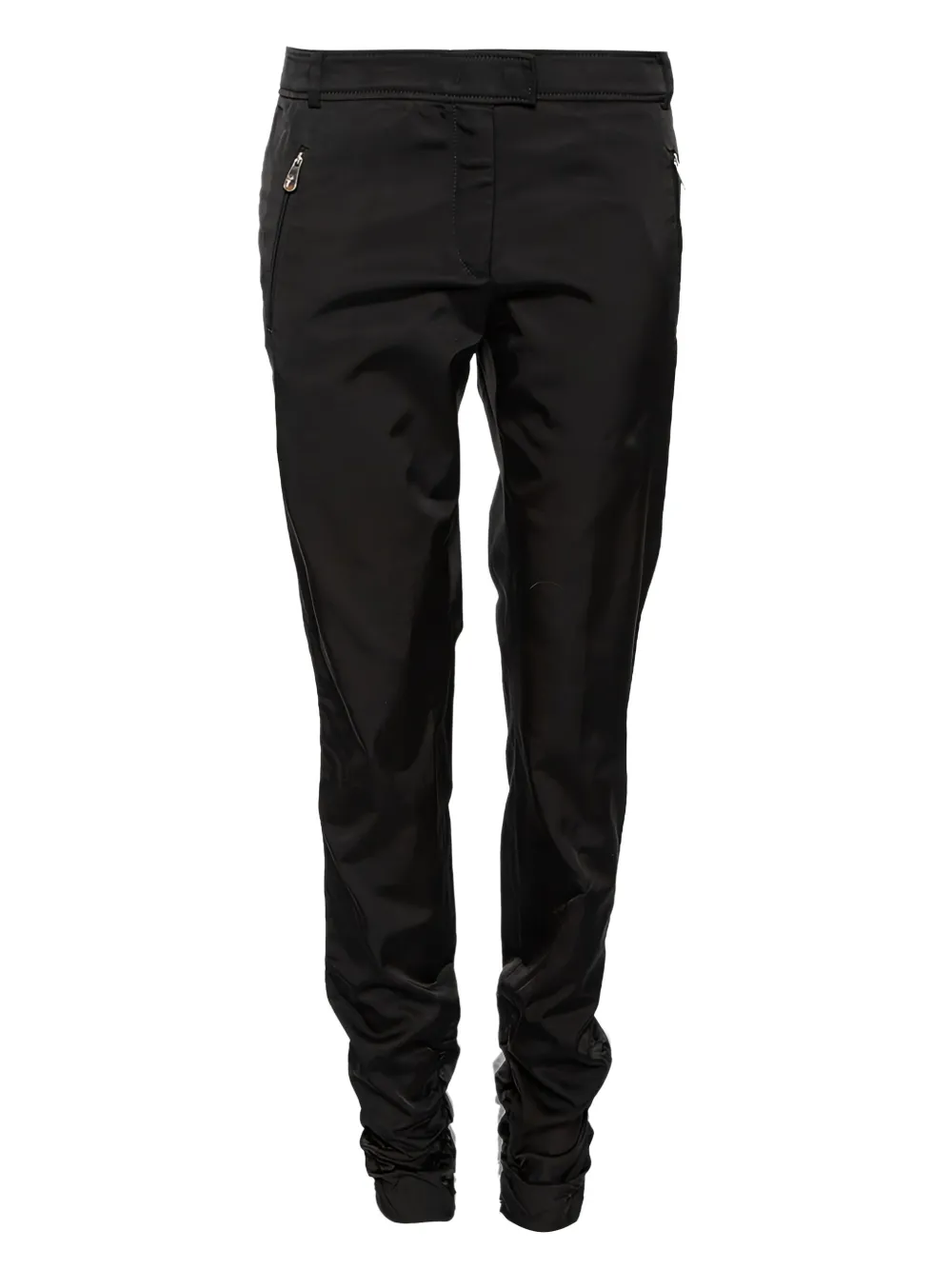 Versace Pre-Owned Pantaloni con ruches - Nero