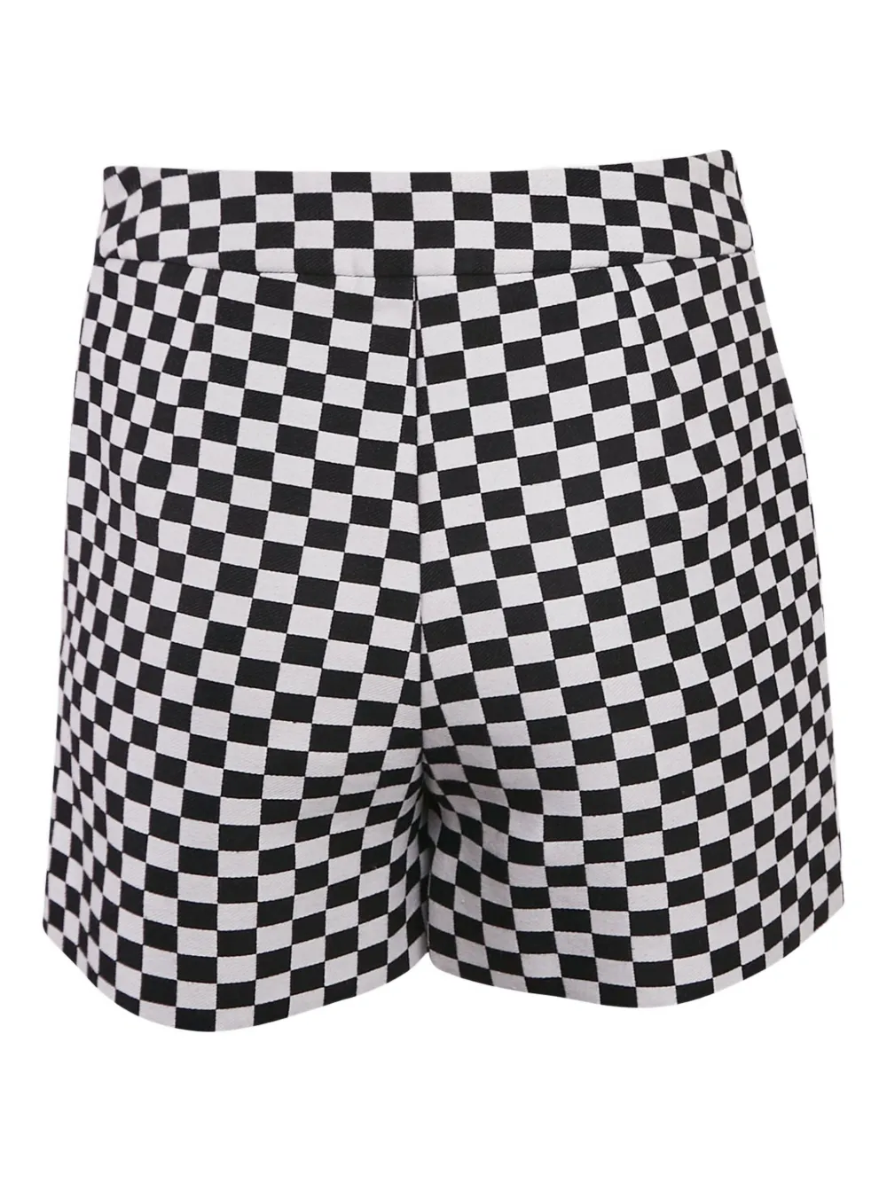 Christian Dior Pre-Owned Geruite shorts - Zwart