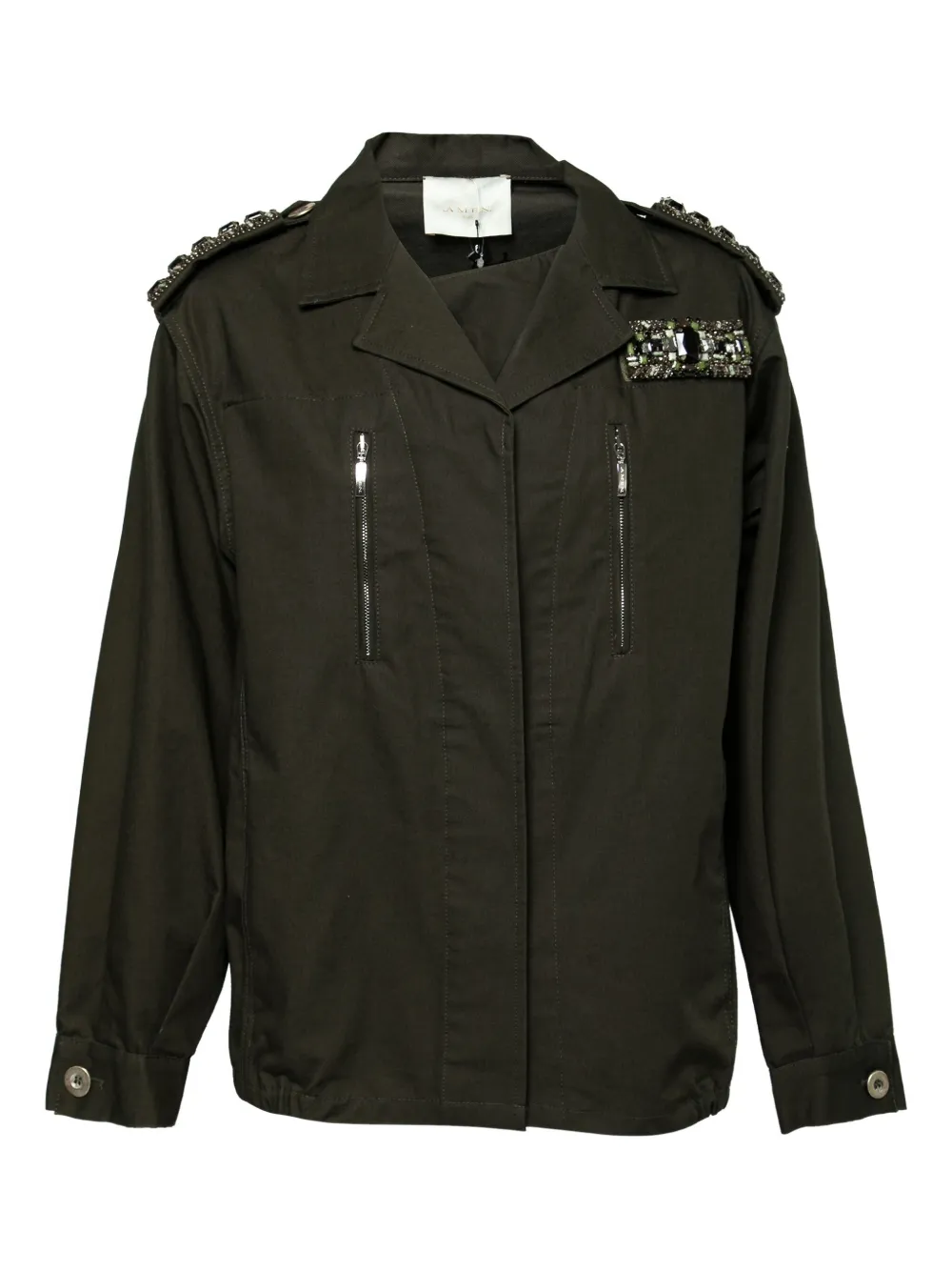 Amen Giacca con decorazione - Verde