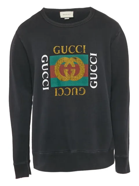 Gucci Pre-Owned logo-print sweatshirt