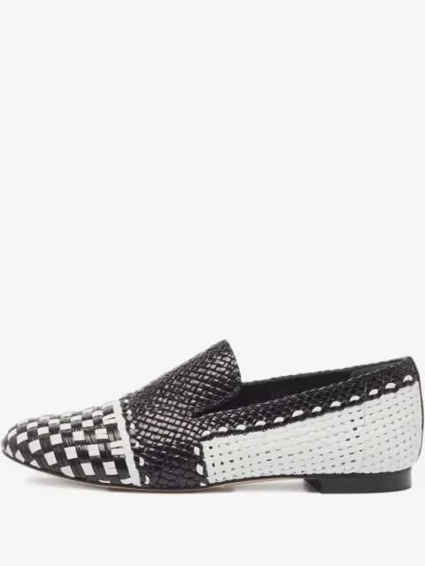 Stuart Weitzman slippers tejidos
