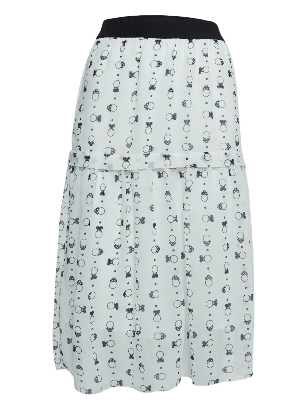 See by Chloé Gonna a fantasia - Bianco