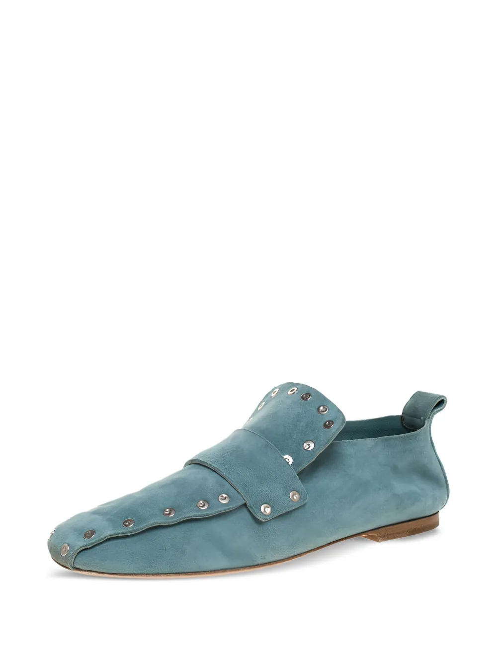 Céline Pre-Owned Loafers met studs - Blauw