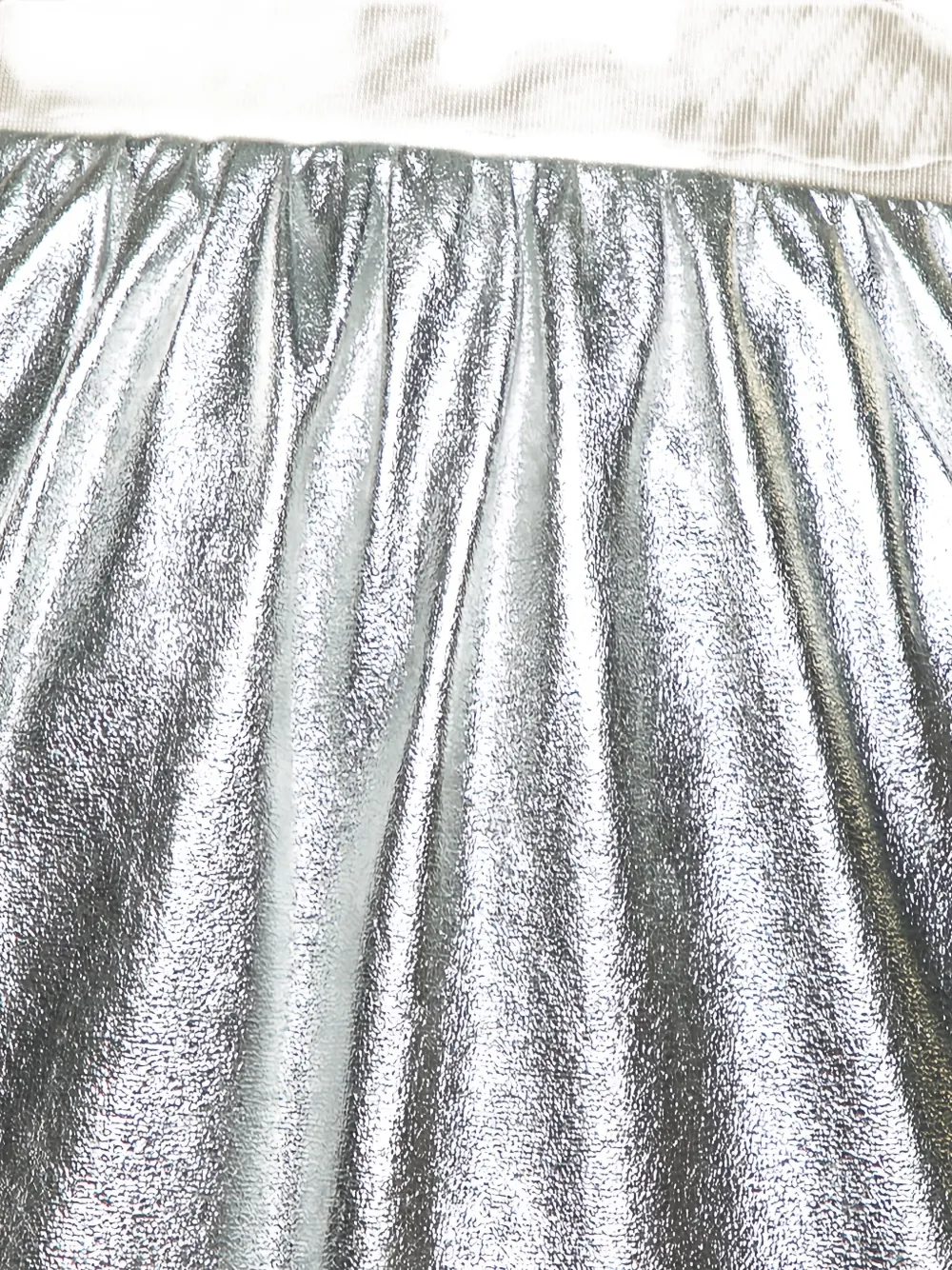 DOLCE & GABBANA Pre-owned 2023 Metallic Skirt In Silver