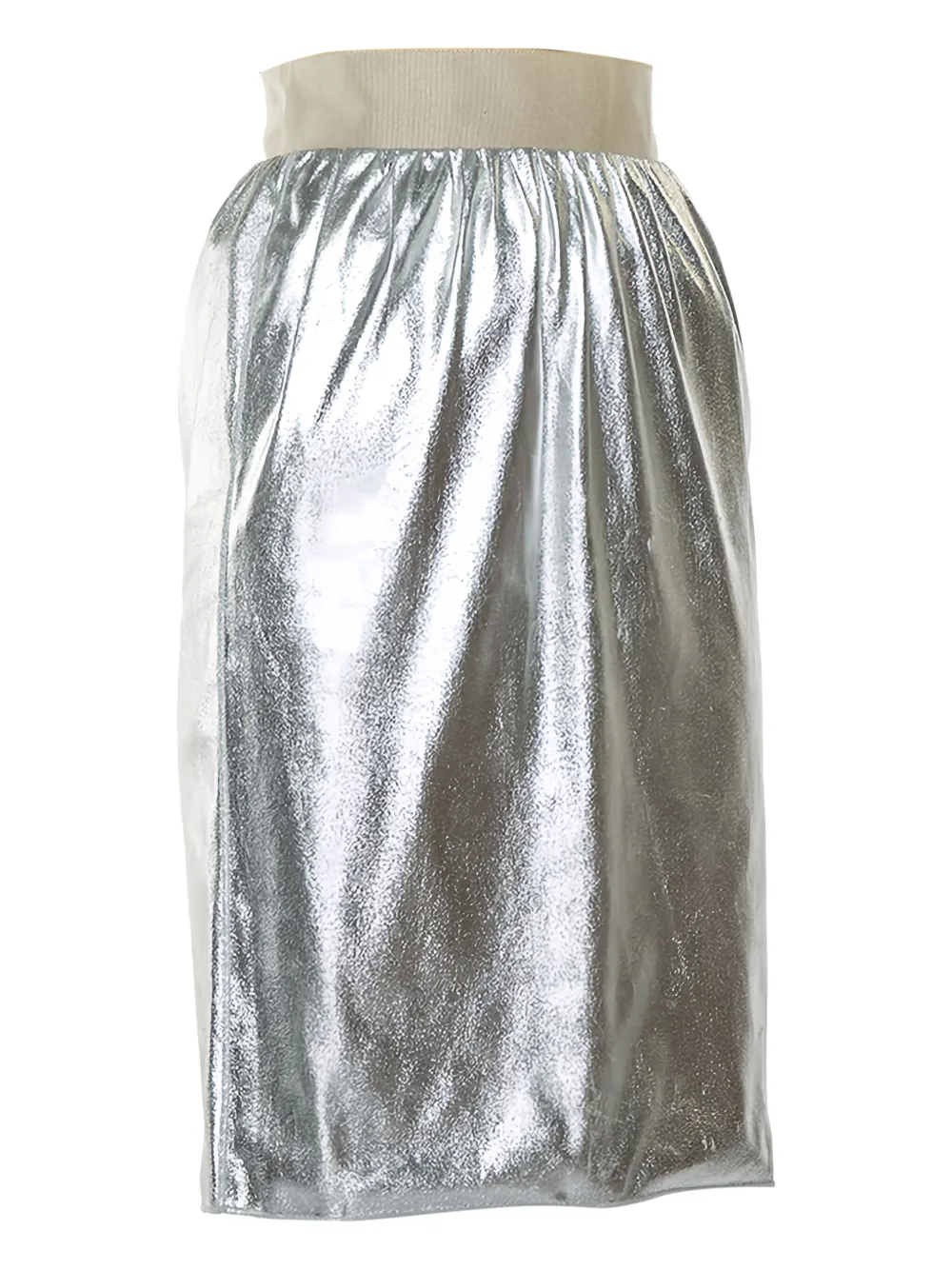 Dolce & Gabbana Pre-Owned 2023 metallic rok - Zilver