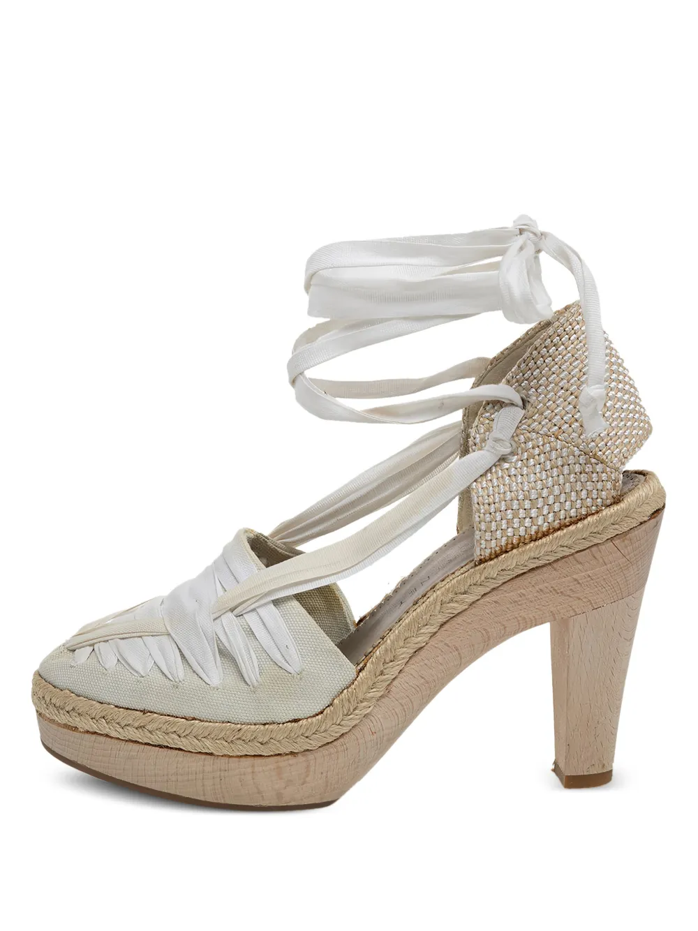 Stella McCartney Pre-Owned 105mm platform pumps | White | Image 1