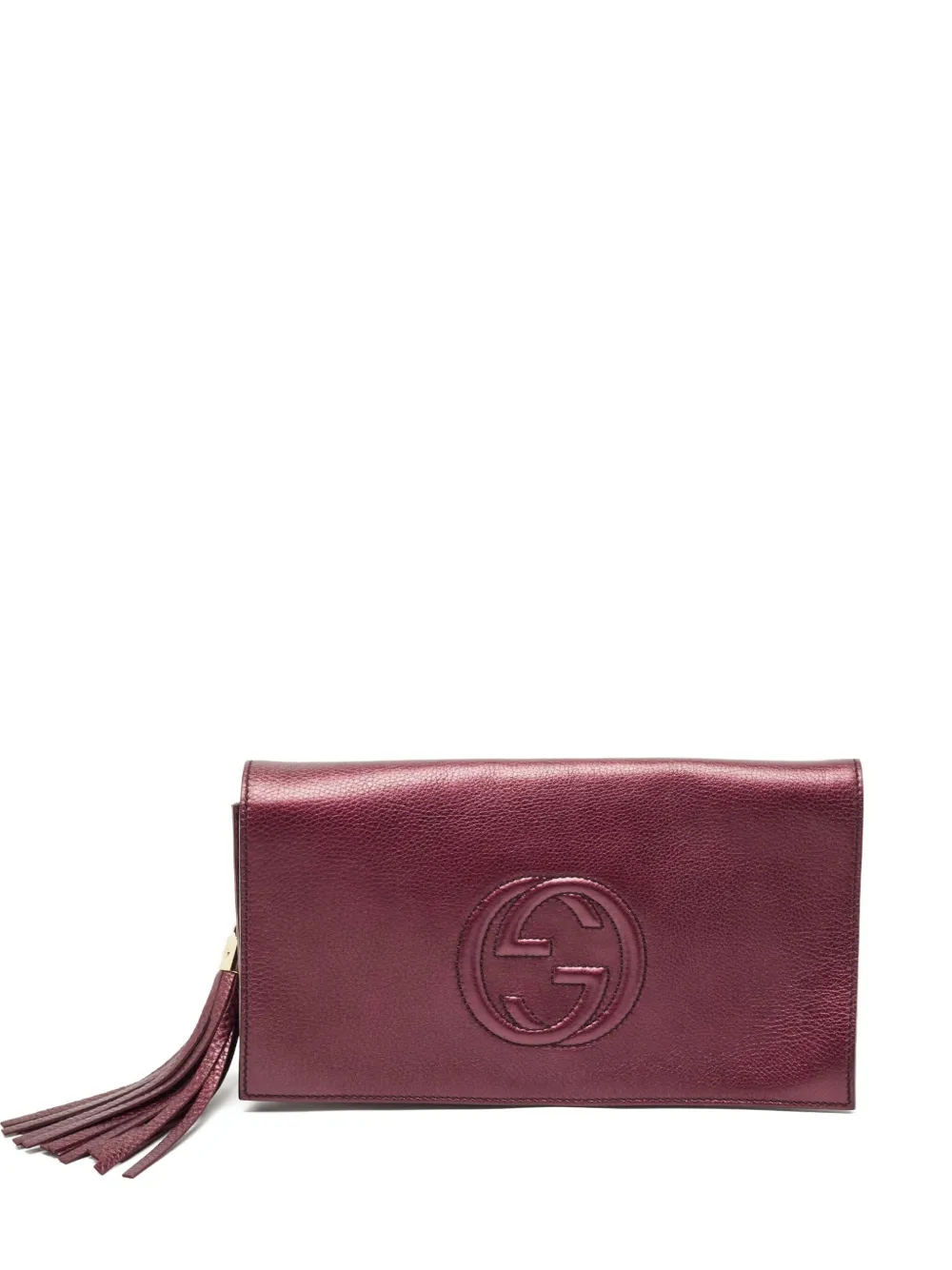 Gucci Pre-Owned Soho Disco クラッチバッグ - パープル Gucci Pre-Owned Soho Disco クラッチバッグ - パープル