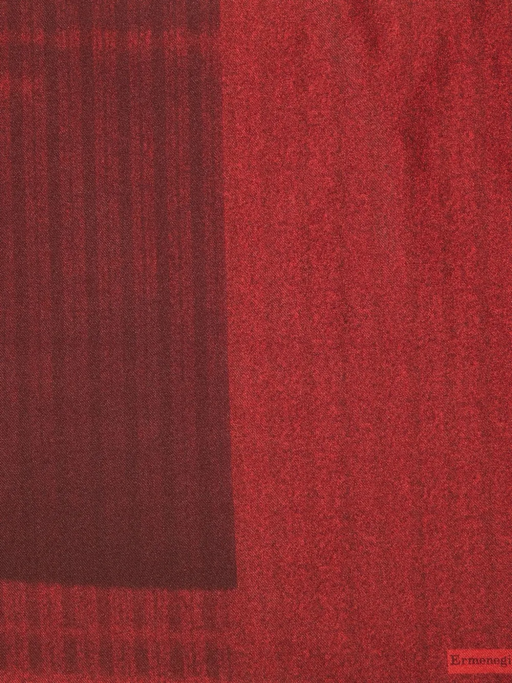 Ermenegildo Zegna Vintage colour-block silk pocket square | Image 2