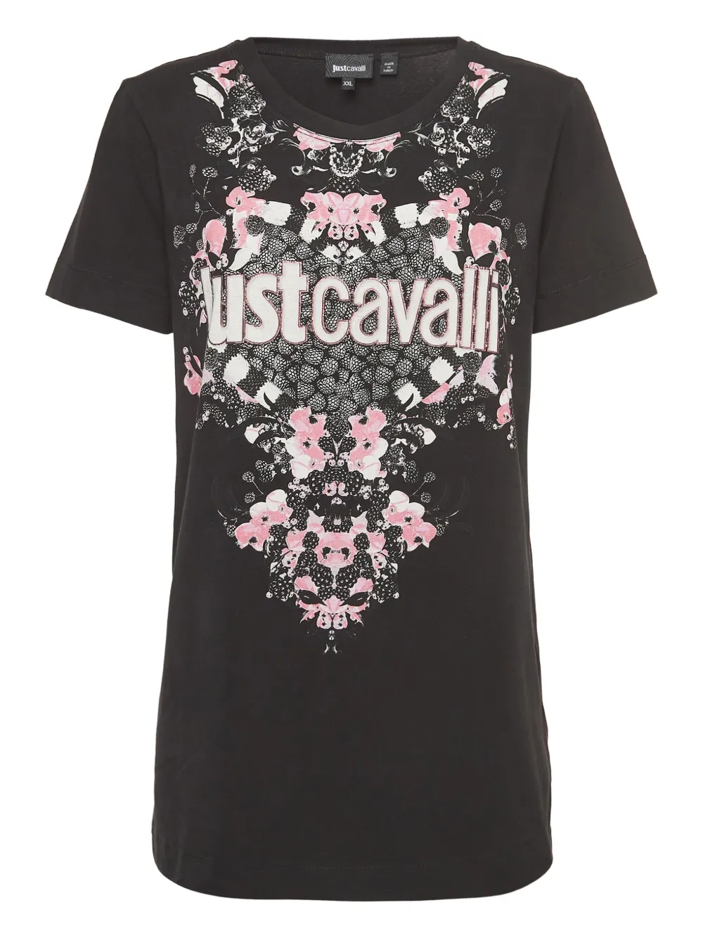 Just Cavalli Vintage pre-owned floral-print T-shirt | Black | Image 1