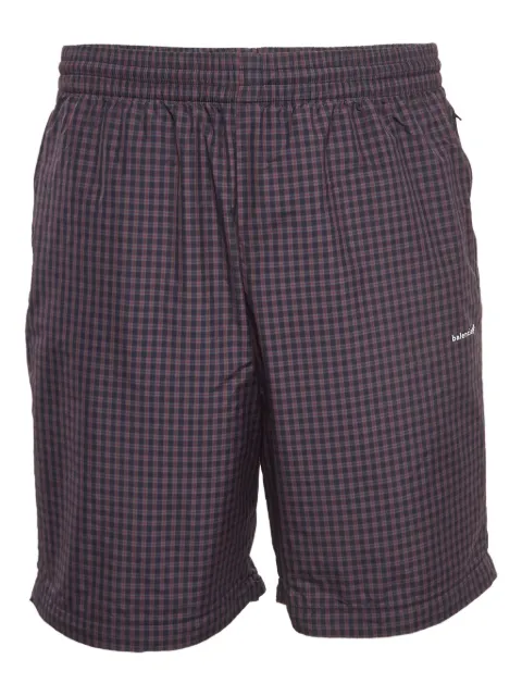 Balenciaga Pre-Owned check-print shorts