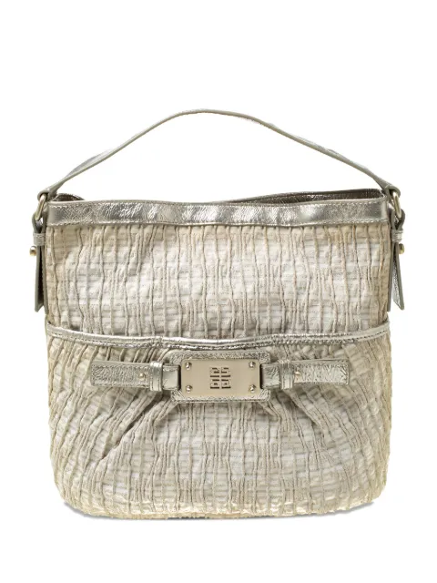 Givenchy Pre-Owned pleated canvas tote bag
