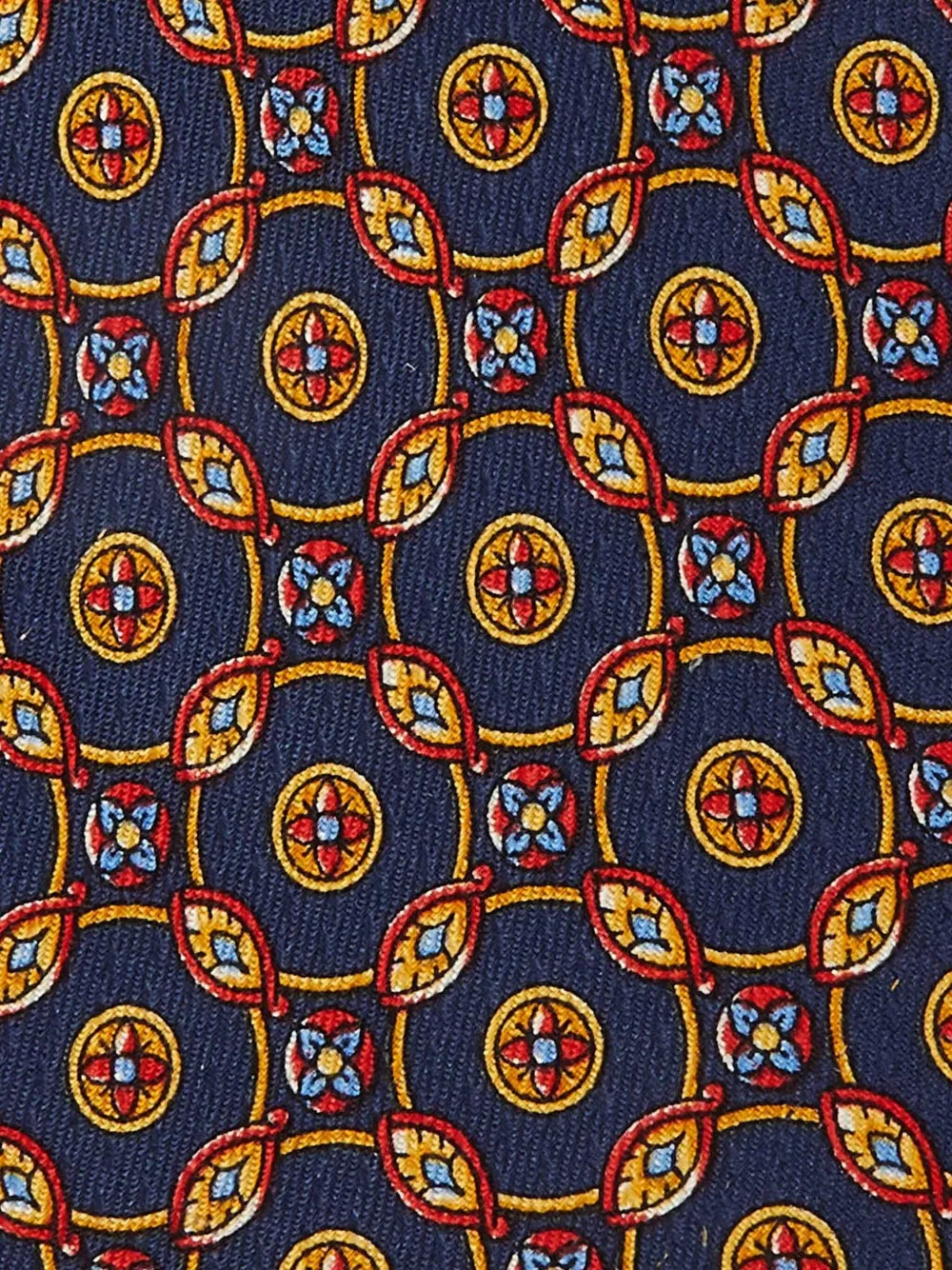 S.T. Dupont pre-owned patterned silk tie | Image 2