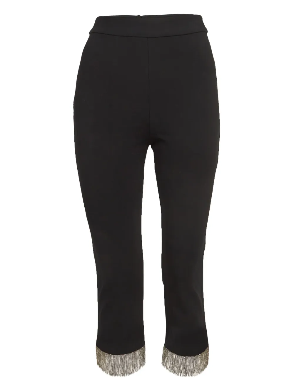 fringe-hem trousers