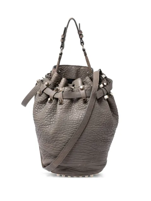 Pre-Owned Alexander Wang Diego stud-detail bucket bag