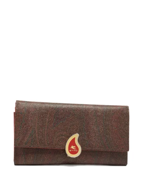 Etro Pre-Owned Portafoglio con stampa paisley