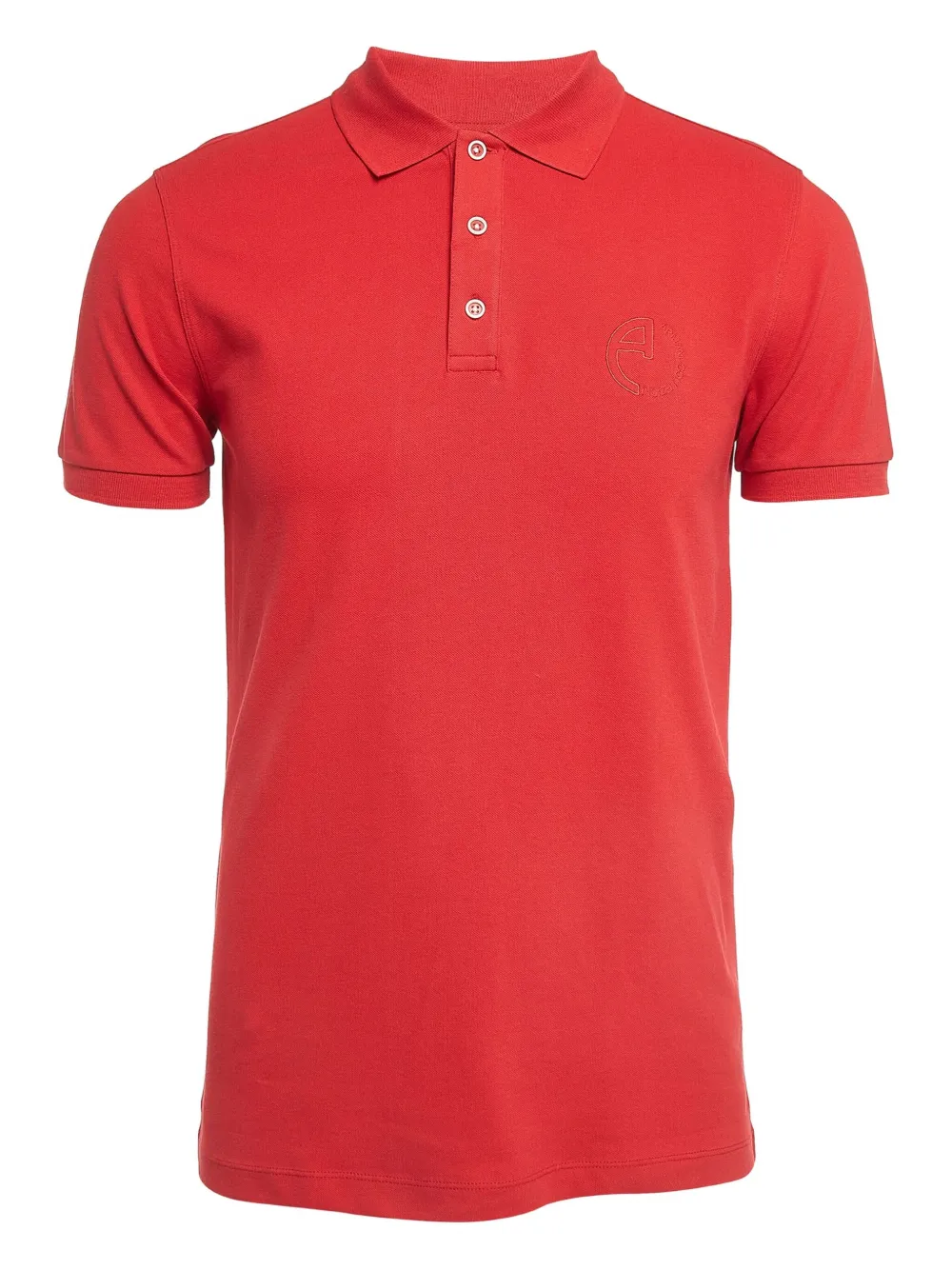 Armani Vintage short-sleeve polo shirt | Red | Image 1