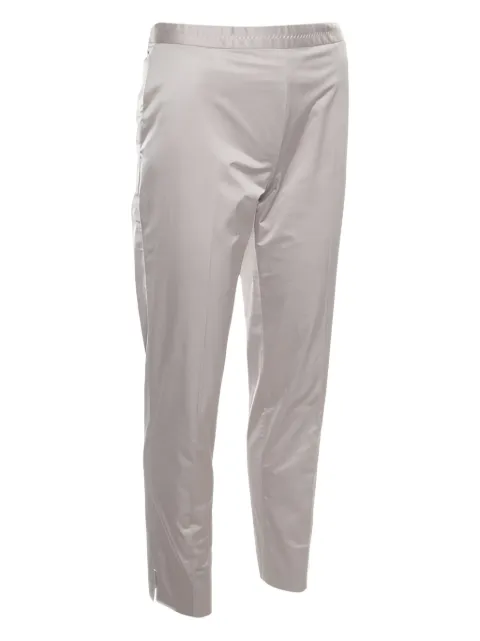 Paule Ka embroidered-detail cropped trousers 