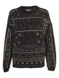 Opening Ceremony stud-embellished cotton sweatshirt - Black