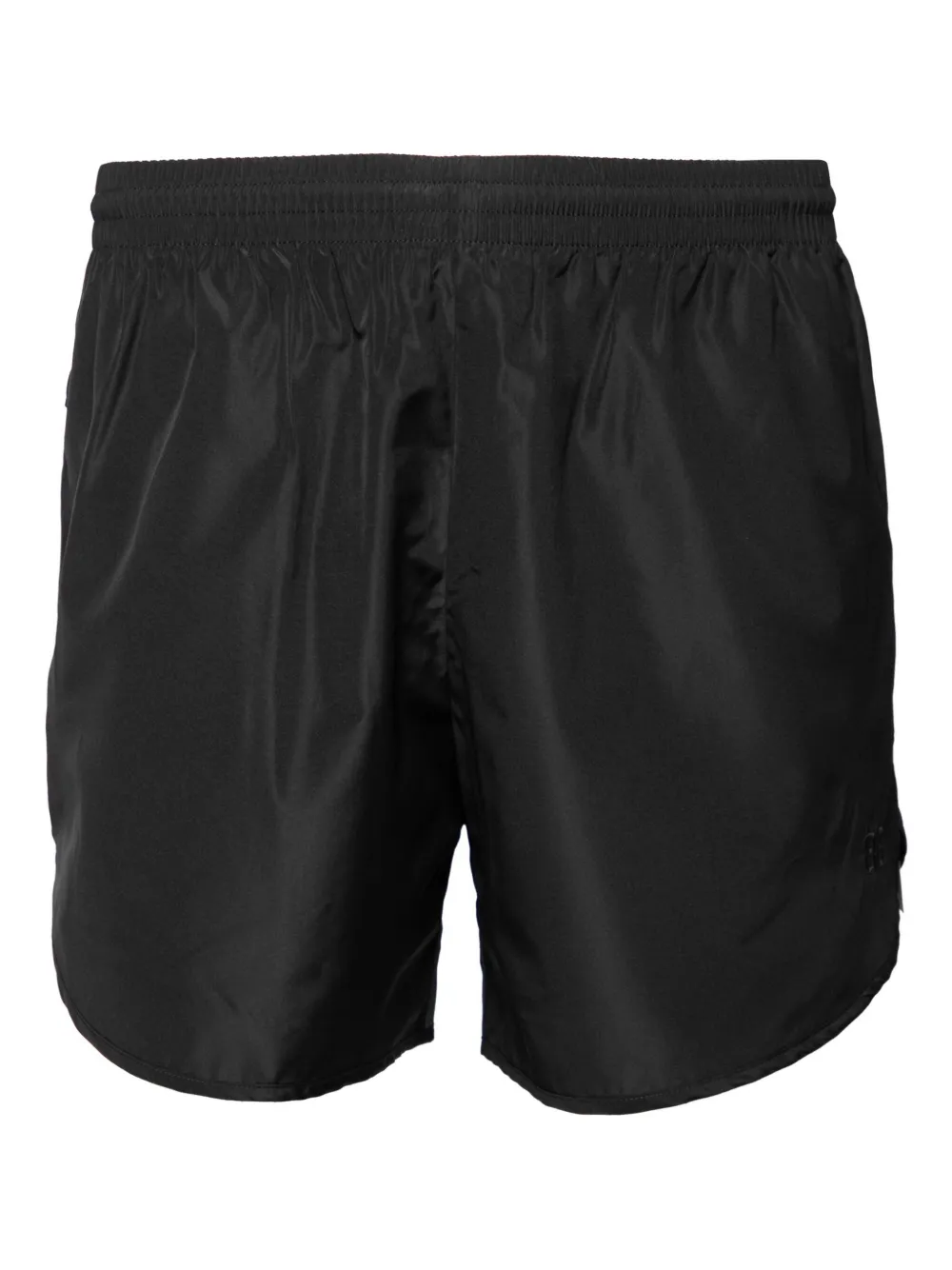 elastic-waistband shorts