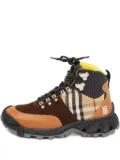 Burberry Pre-Owned 2024 checkered sneakers - Brown