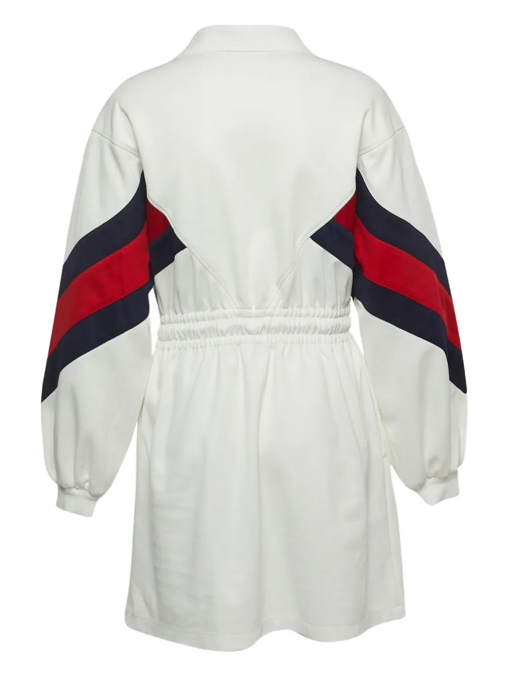 Pre-owned Gucci Drawstring-waist Mini Dress