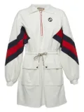Gucci Pre-Owned drawstring-waist mini dress - White