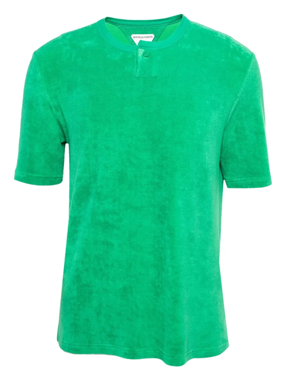 Bottega Veneta Pre-Owned terry cotton T-shirt | Green | Image 1