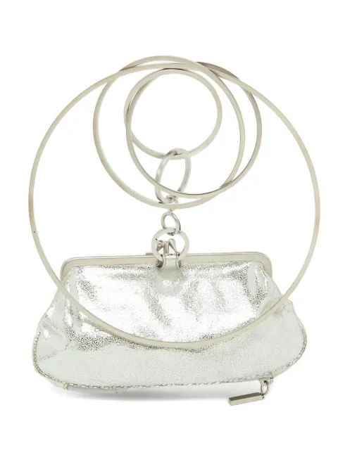 Fendi Pre-Owned bolsa de mano metalizada