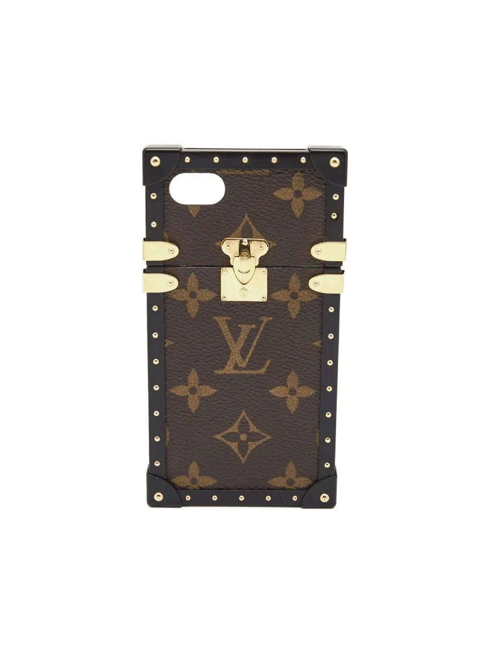 Louis Vuitton Pre-Owned Eye-Trunk iPhone 7 ケース - ブラック Louis Vuitton Pre-Owned Eye-Trunk iPhone 7 ケース - ブラック