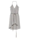 Caravana open-back dress - Grey