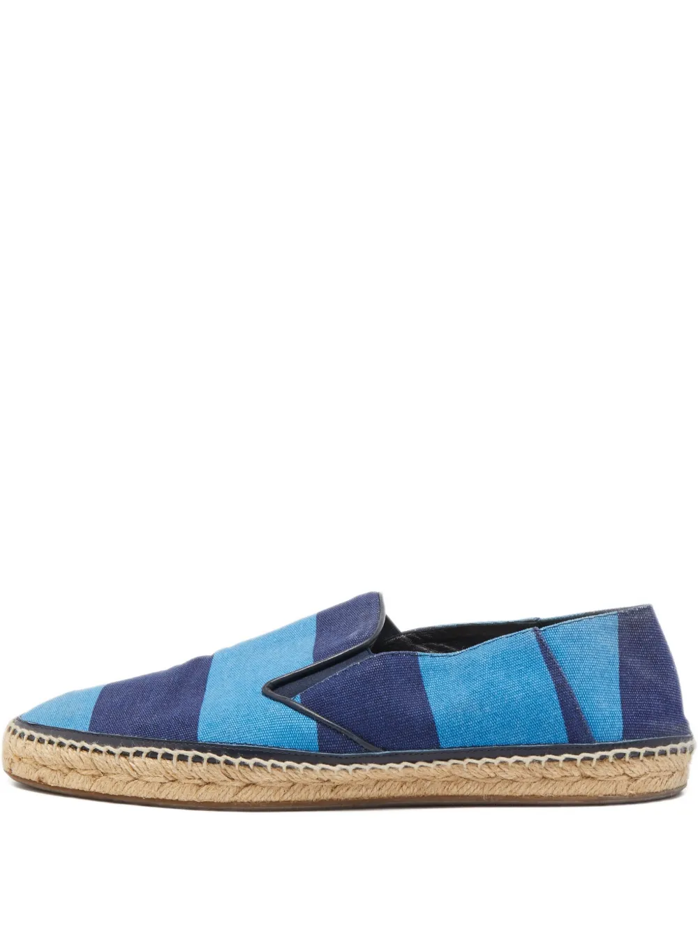 striped flat espadrilles