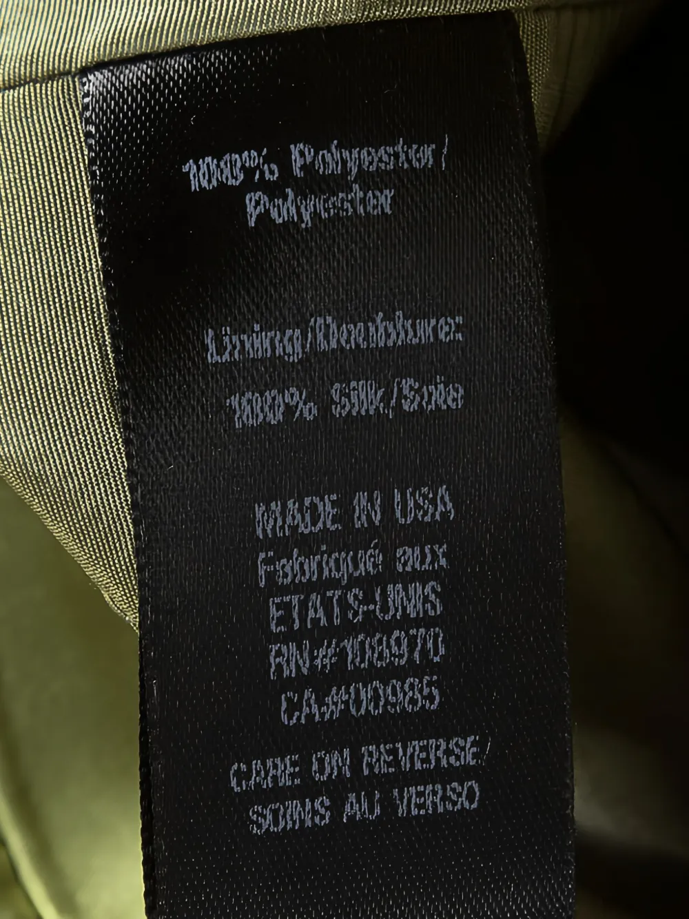 Pre-owned Zac Posen Strapless Ruffled Dress In Green