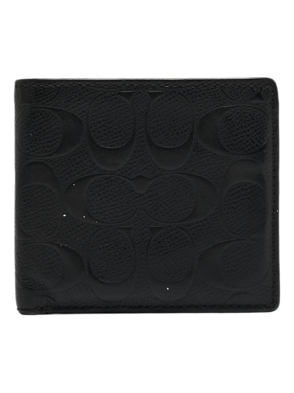 Coach logo-embossed leather wallet | Black | Image 1