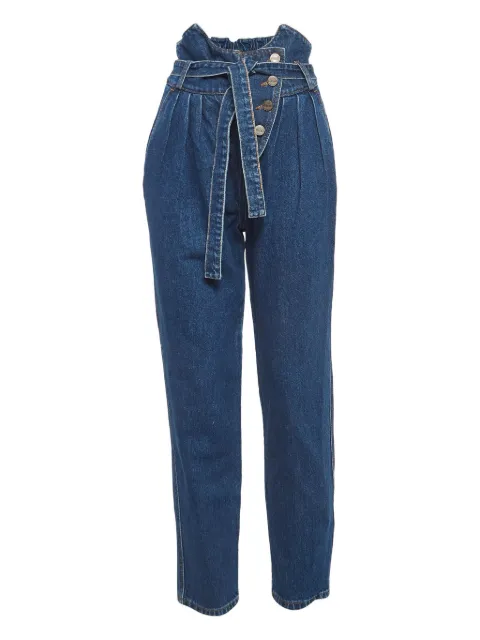 Alexis pre-owned pleat-detail jeans 