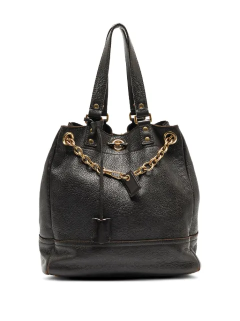 Saint Laurent Pre-Owned leather tote bag 