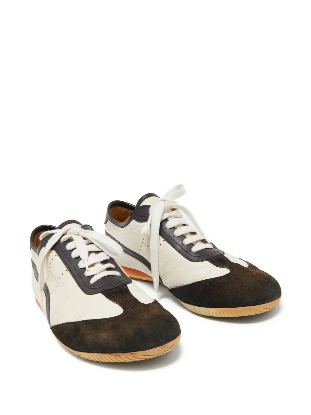 Hermès Pre-Owned tenis con agujetas | Image 2