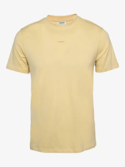 SANDRO 2024 T-Shirt mit Logo-Stickerei