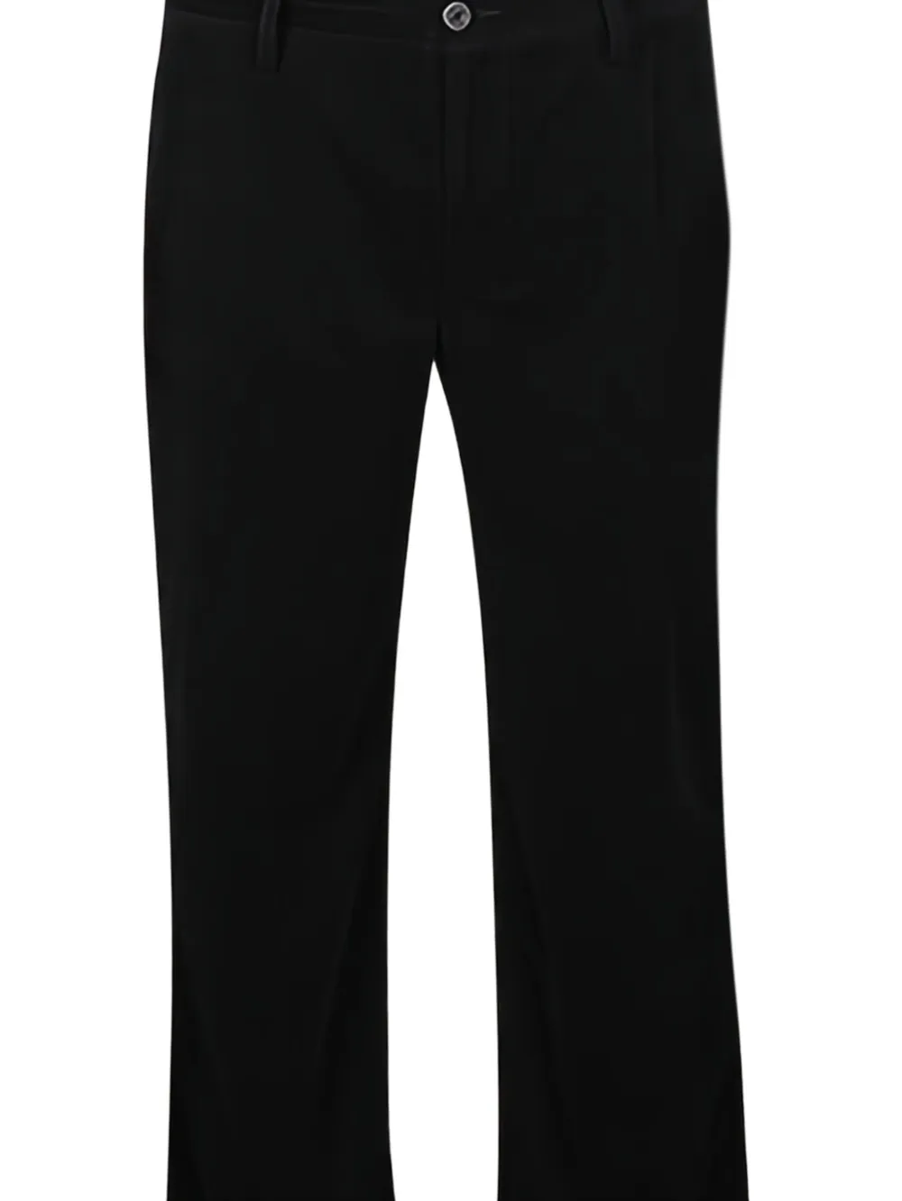Giorgio Armani Pre-Owned chevron velvet trousers | Image 2
