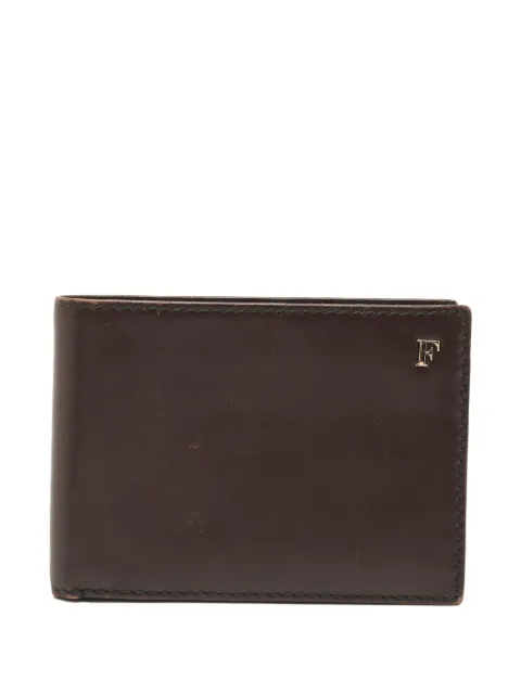 Gianfranco Ferré Pre-Owned foldepung i læder