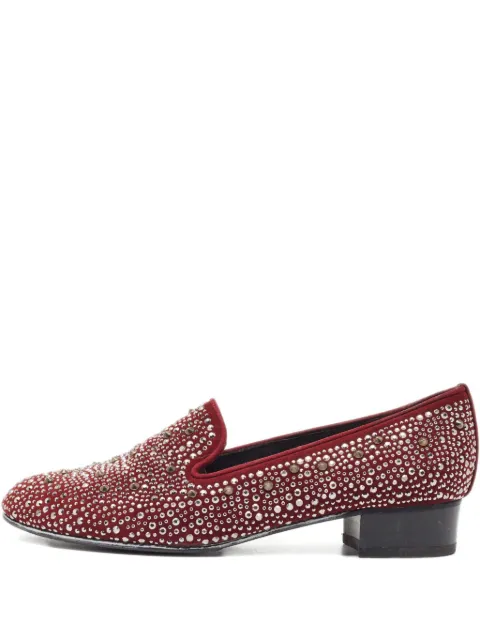 Stuart Weitzman 2024 pre-owned crystal-embellishment shoes
