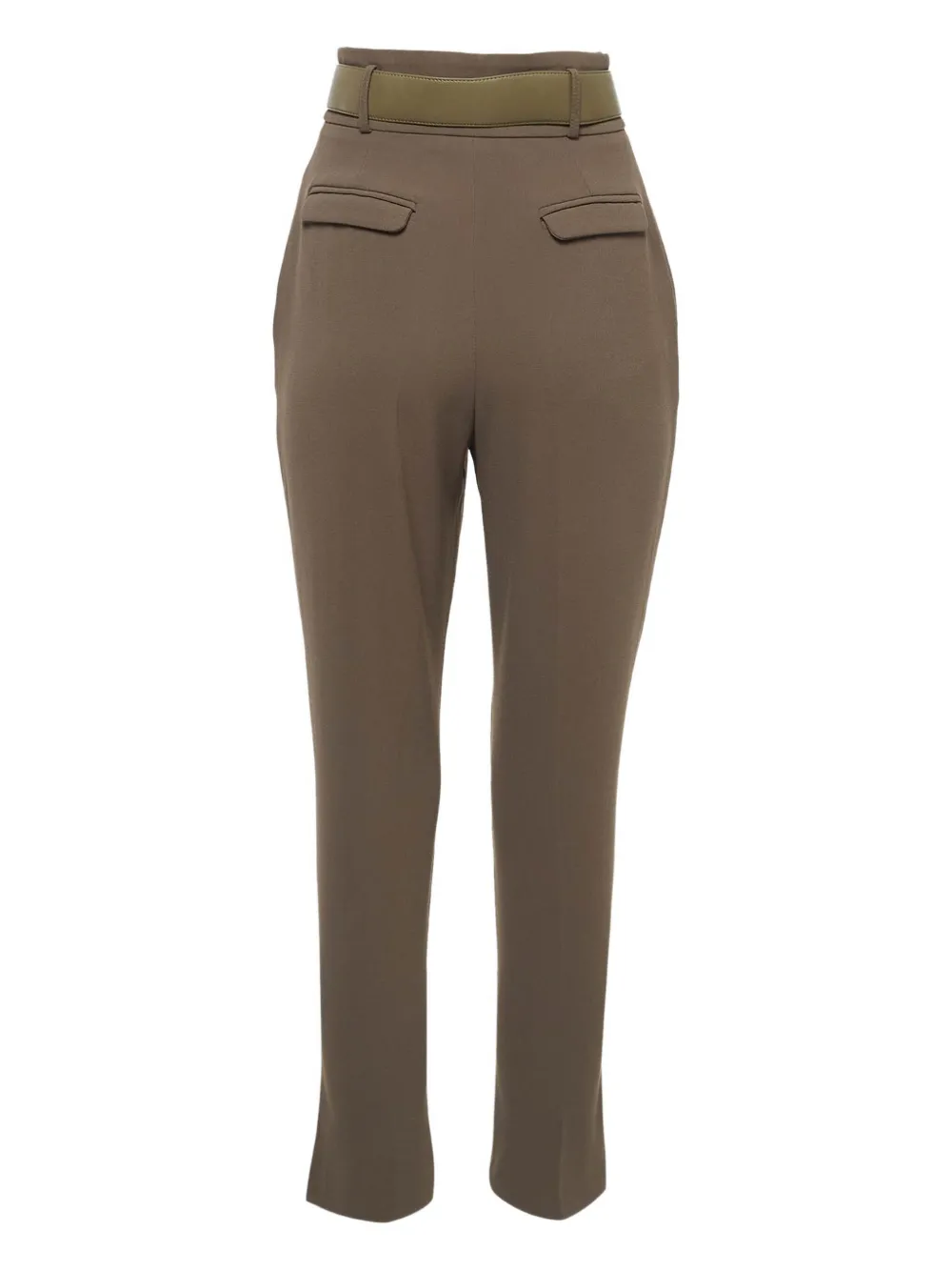 Elisabetta Franchi Pre-owned broek met ceintuur - Bruin