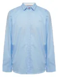 BOSS GREEN HUGO BOSS button-up long-sleeve shirt - Blue