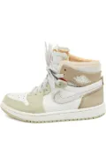 Nike Vintage Air Jordan 1 leather suede sneakers - Neutrals