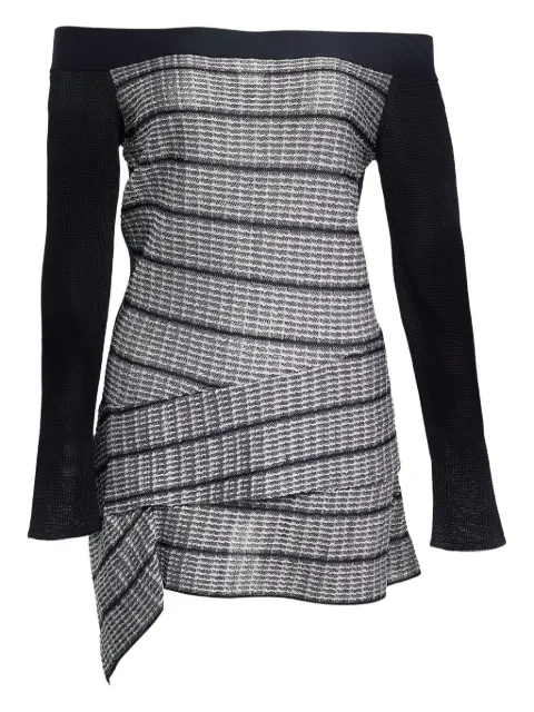 Roland Mouret off-shoulder knitted top