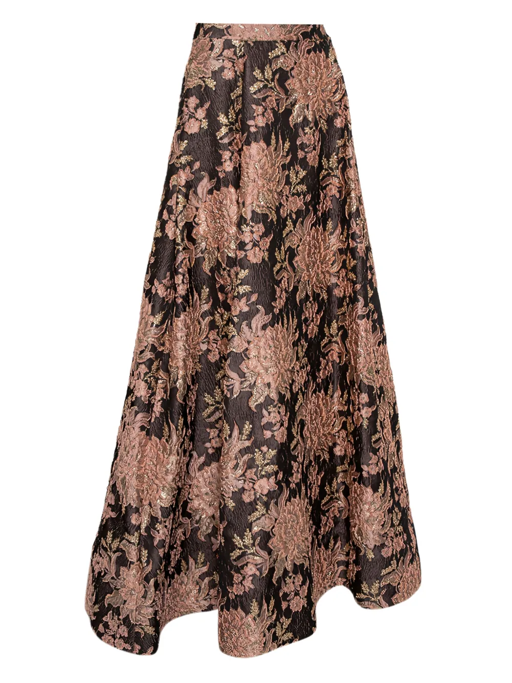 alice + olivia pre-owned floral-jacquard skirt | Image 2