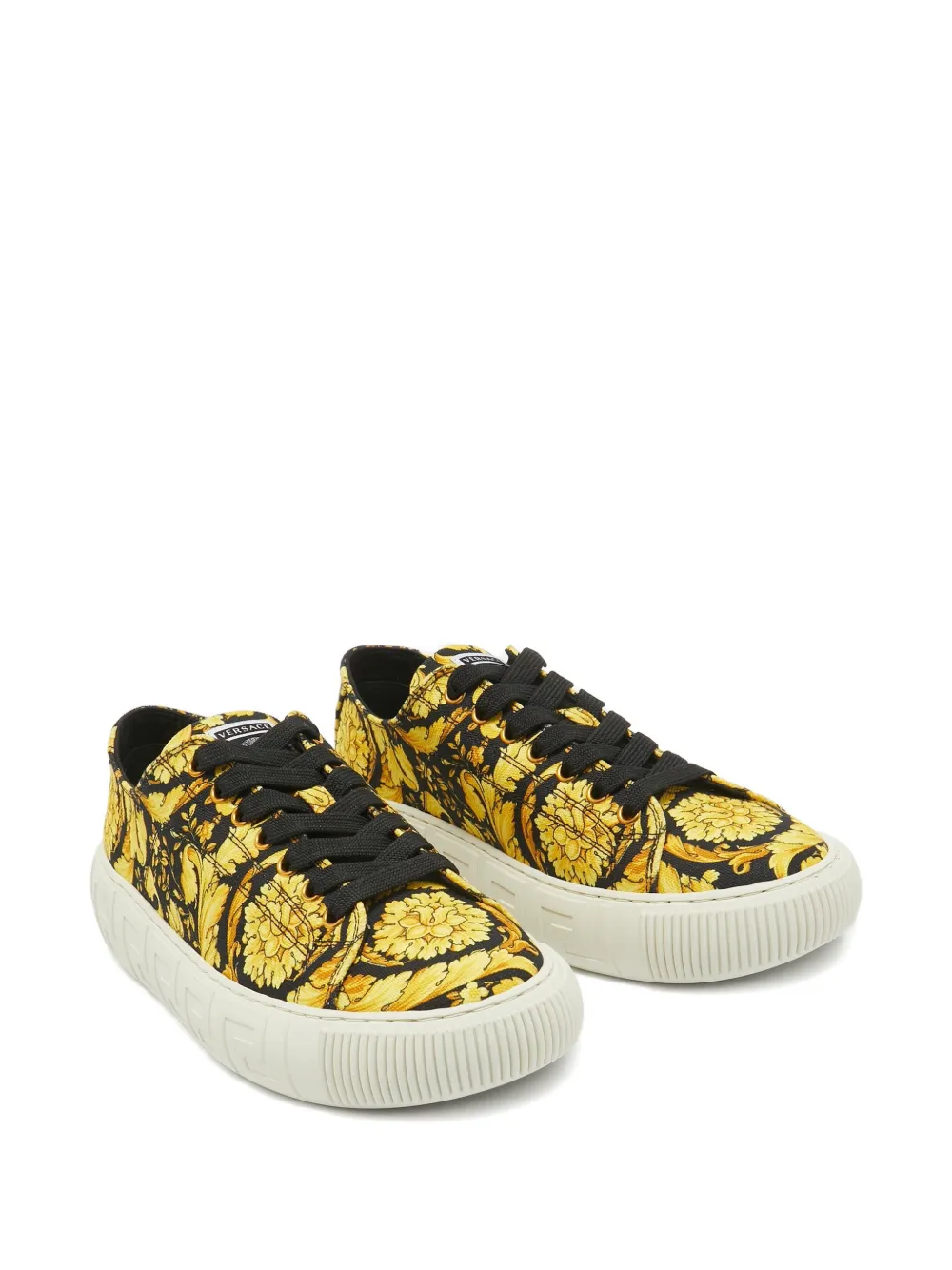 Versace Pre-Owned Barocco-print sneakers | Image 2