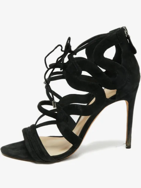 Alexandre Birman sandalias en gamuza con tacón de 110mm de archivo