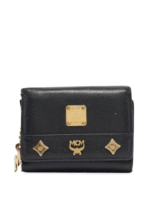 MCM Pre-Owned leather tri-fold wallet